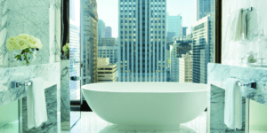 Exploring The Langham, Chicago: A Luxury Hotel with Jacuzzi in Room