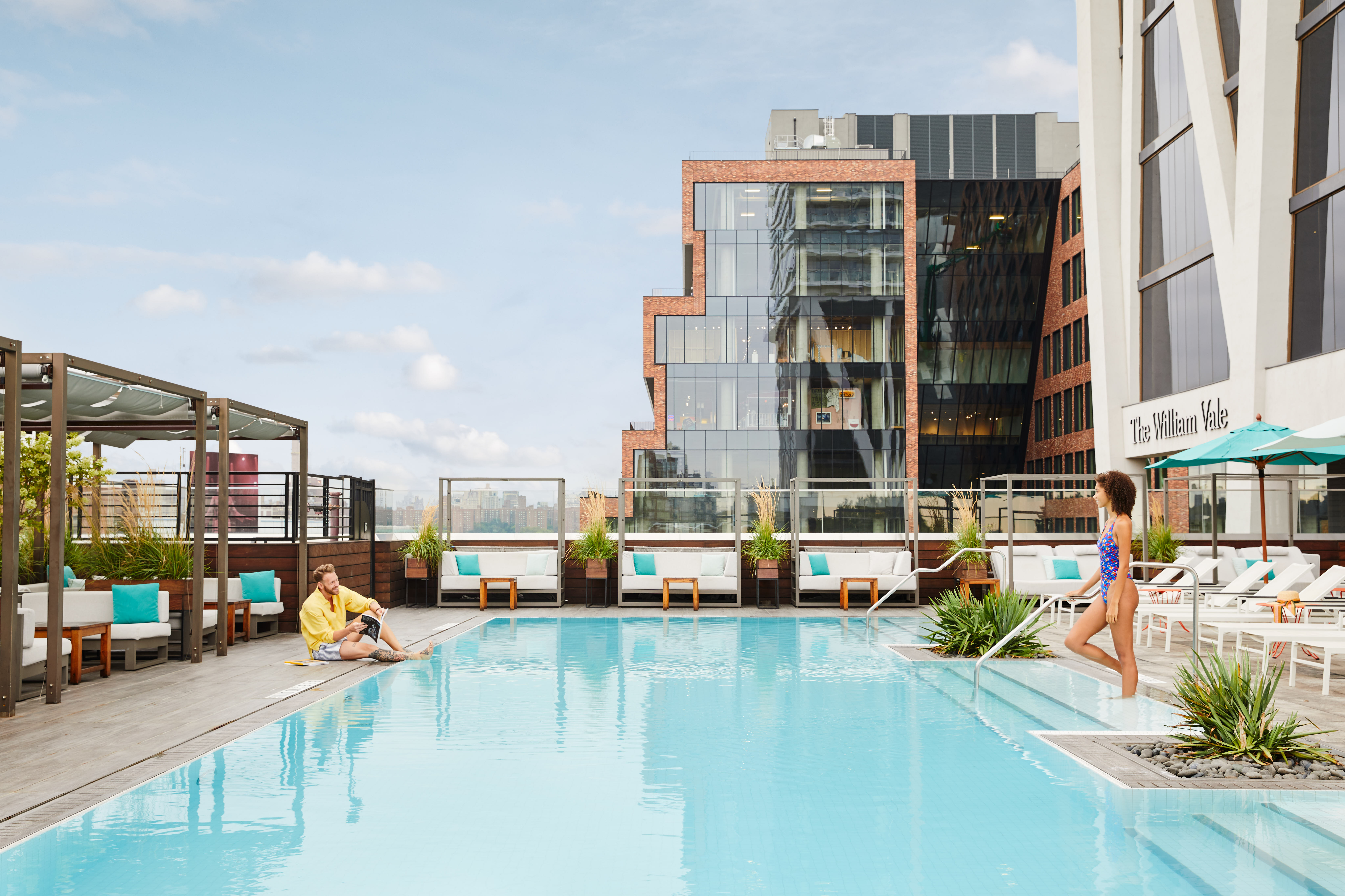 The William Vale Garden Residence Hotel with Private Jacuzzis Balcony  Views